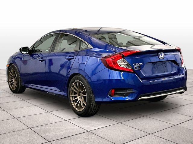 2019 Honda Civic LX Blue at Bob Ruth Ford