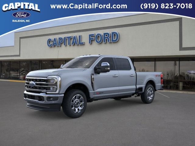 Glacier Gray Metallic Tri-Coat 2026 Ford F-250 Super Duty Pickup Truck Four-Wheel Drive Automatic
