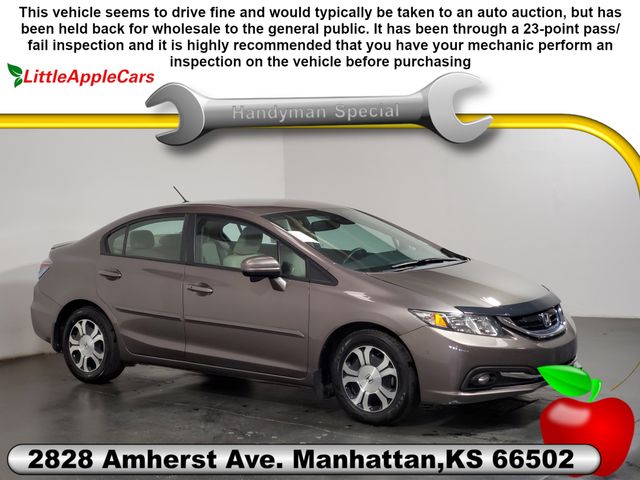 2014 Honda Civic Hybrid FWD with Leather