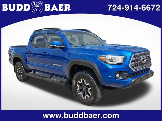 Blazing Blue 2016 Toyota Tacoma Pickup Truck Four-Wheel Drive 6-Speed Automatic