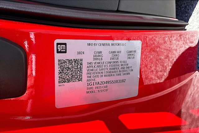 Used 2025 Red Chevrolet Stingray image 21