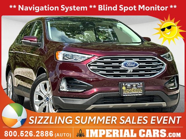 Red (Burgundy Velvet Metallic Tinted Clearcoat) 2020 Ford Edge SUV / Crossover All-Wheel Drive 8-Speed Automatic