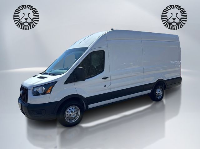 Oxford White 2023 Ford Transit Cargo 350 High Roof Extended LB AWD Van All-Wheel Drive