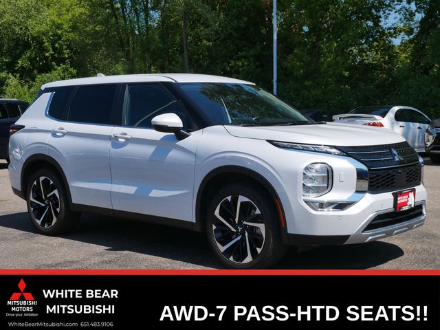 White Diamond 2024 Mitsubishi Outlander SUV / Crossover All-Wheel Drive Continuously Variable Transmission