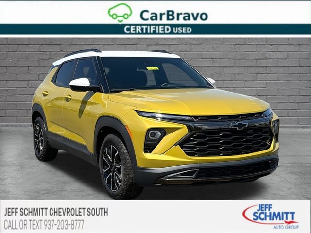 Nitro Yellow Metallic 2025 Chevrolet Trailblazer SUV / Crossover Front-Wheel Drive Continuously Variable Transmission
