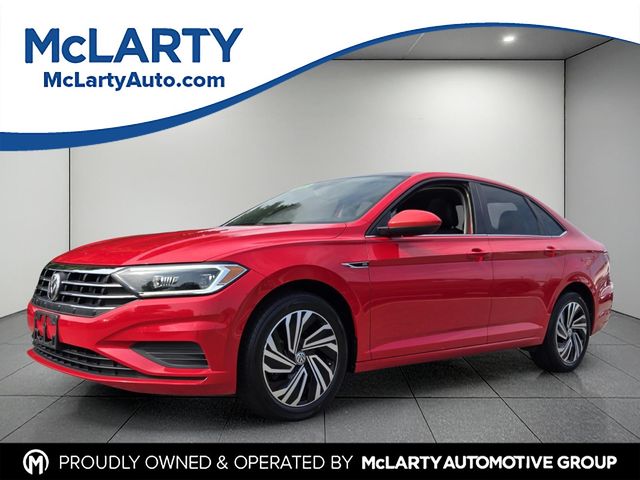 Tornado Red 2021 Volkswagen Jetta Sedan Front-Wheel Drive 8-Speed Automatic