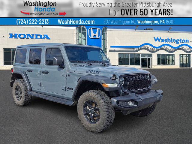 2025 Jeep Wrangler Willys 4-Door 4WD