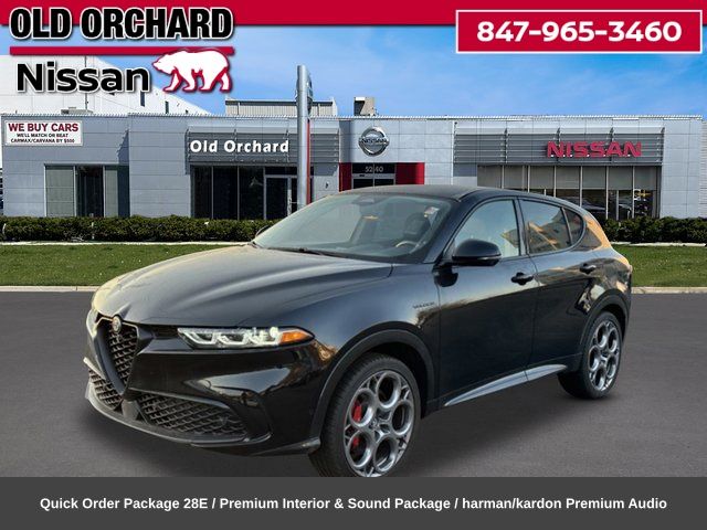 Alfa Black 2024 Alfa Romeo Tonale Veloce AWD SUV / Crossover All-Wheel Drive 6-Speed Automatic