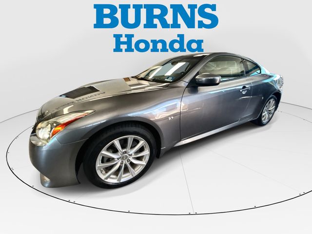 Gray (Graphite Shadow) 2015 INFINITI Q60 Coupe 7-Speed Automatic