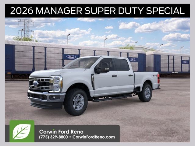 Oxford White 2026 Ford F-250 Super Duty Pickup Truck Four-Wheel Drive Automatic