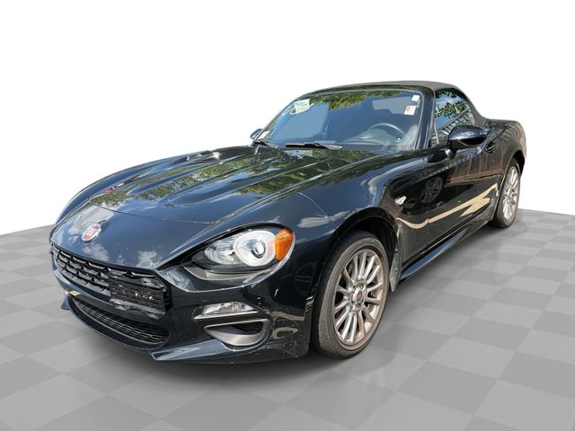 Nero Cinema Jet Black 2017 FIAT 124 Spider Convertible Rear-Wheel Drive 6-Speed Manual