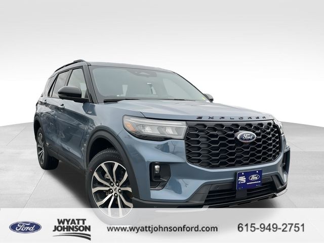 Vapor Blue 2026 Ford Explorer ST-Line AWD SUV / Crossover All-Wheel Drive Automatic