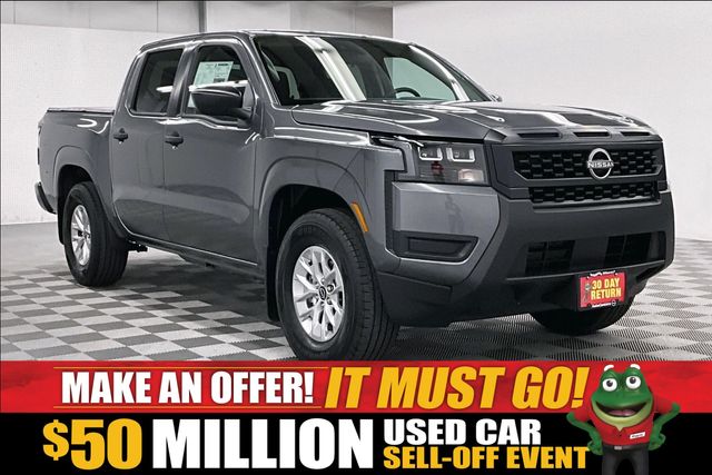 Gray (Gun Metallic) 2026 Nissan Frontier Pickup Truck 4X2 9-Speed Automatic Overdrive