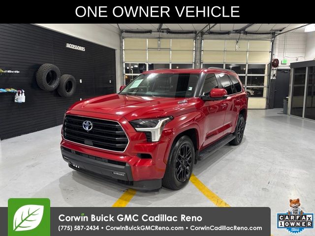 Red 2024 Toyota Sequoia SUV / Crossover Four-Wheel Drive Automatic