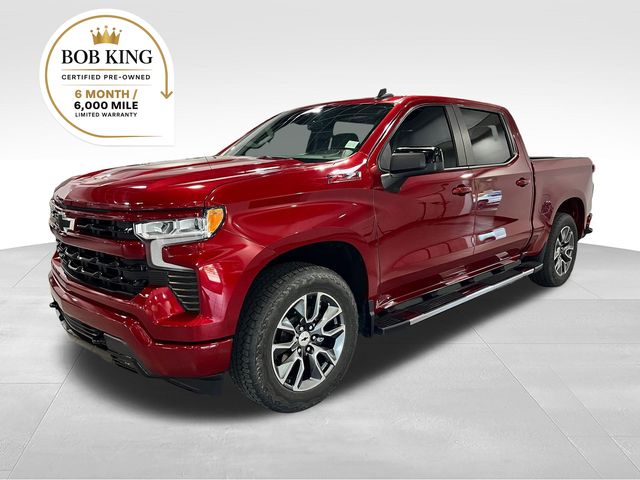 Radiant Red 2023 Chevrolet Silverado 1500 Pickup Truck Four-Wheel Drive Automatic