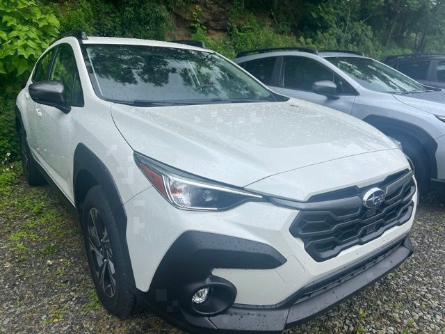 Crystal White Pearl 2025 Subaru Crosstrek SUV / Crossover All-Wheel Drive Continuously Variable Transmission