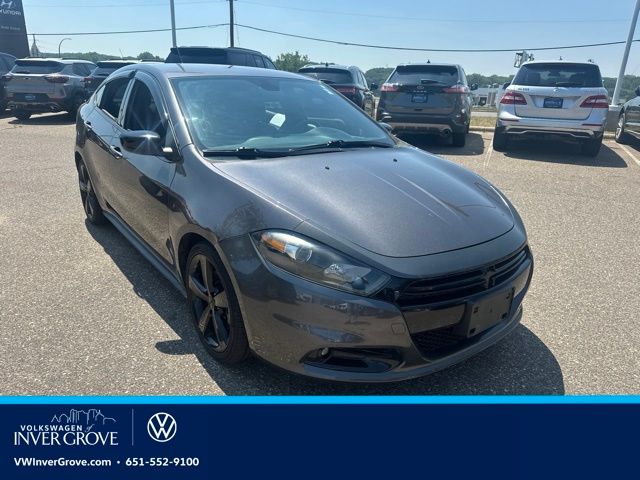Gray (Granite Crystal Metallic Clearcoat) 2015 Dodge Dart Sedan Front-Wheel Drive 6-Speed Automatic