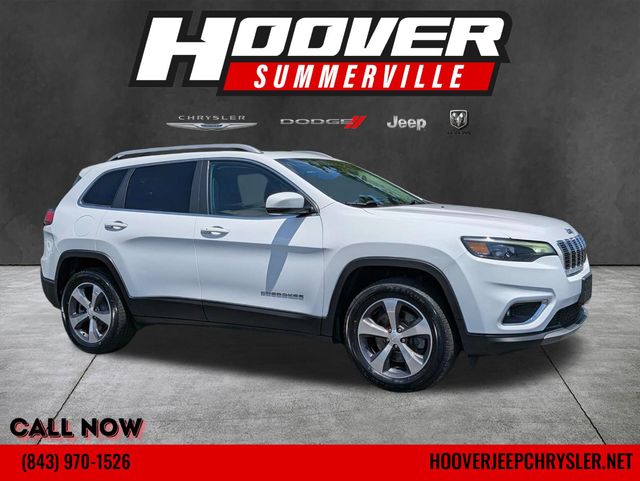 Bright White Clearcoat 2019 Jeep Cherokee SUV / Crossover Four-Wheel Drive 9-Speed Automatic