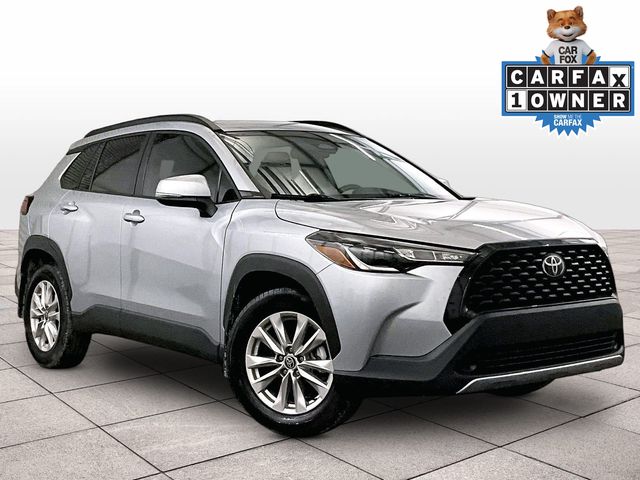 2023 Toyota Corolla Cross LE Silver at Phil Fitts Ford