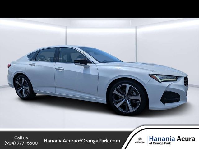 Platinum White Pearl 2025 Acura TLX Sedan Front-Wheel Drive Automatic