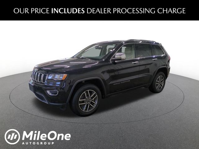 Diamond Black Crystal Pearlcoat 2021 Jeep Grand Cherokee SUV / Crossover Four-Wheel Drive 8-Speed Automatic