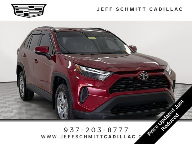Red (Ruby Flare Pearl) 2025 Toyota RAV4 SUV / Crossover Front-Wheel Drive 8-Speed Automatic
