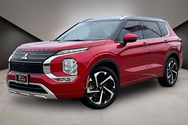 Red Diamond/Black Roof 2023 Mitsubishi Outlander SEL FWD SUV / Crossover Front-Wheel Drive Continuously Variable Transmission