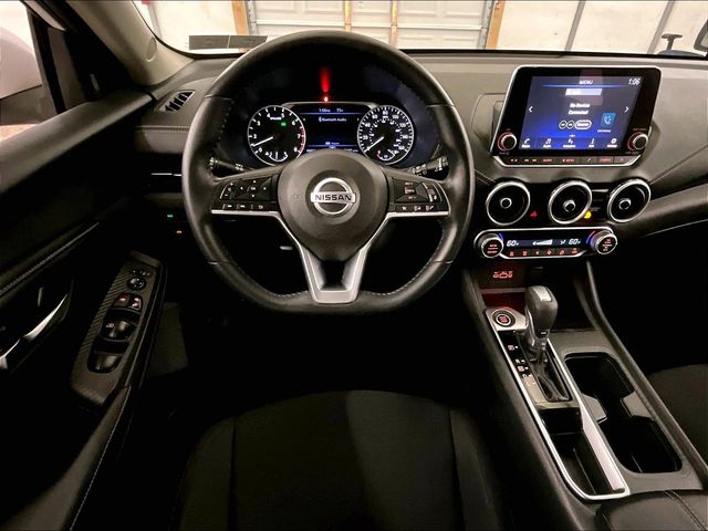 2020 Nissan Sentra SV White at Luther Ford