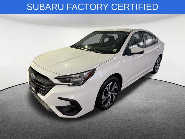 Crystal White Pearl 2025 Subaru Legacy Sedan All-Wheel Drive Continuously Variable Transmission
