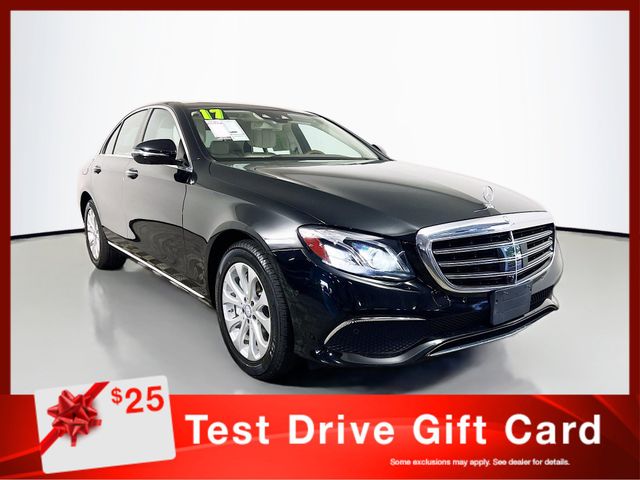 Black 2017 Mercedes-Benz E-Class E 300 4MATIC Sedan All-Wheel Drive 9-Speed Automatic