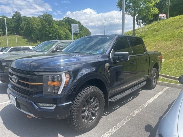Blue Metallic 2021 Ford F-150 Tremor SuperCrew 4WD Pickup Truck Four-Wheel Drive Automatic