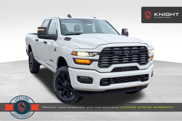 Bright White Clearcoat 2026 RAM 2500 Pickup Truck Four-Wheel Drive 8-Speed Automatic
