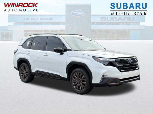 Crystal White Pearl 2026 Subaru Forester SUV / Crossover All-Wheel Drive Continuously Variable Transmission