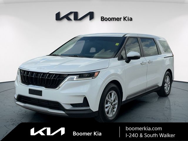 Snow White Pearl 2024 Kia Carnival LX FWD Minivan Front-Wheel Drive 8-Speed Automatic