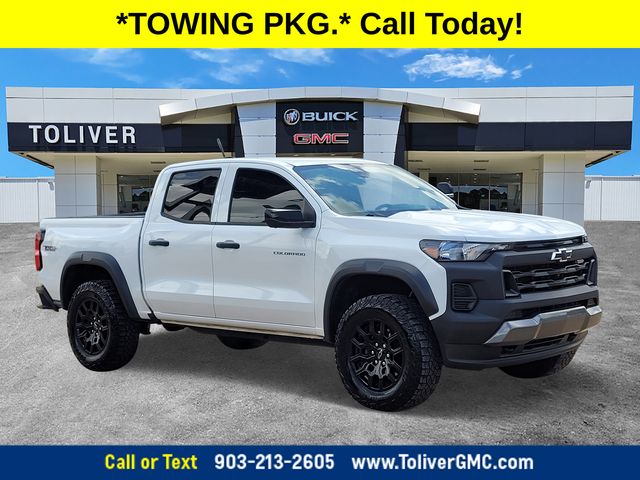 Summit White 2024 Chevrolet Colorado Pickup Truck Four-Wheel Drive 8-Speed Automatic