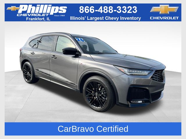 Liquid Carbon Metallic 2026 Acura MDX SUV / Crossover All-Wheel Drive Automatic