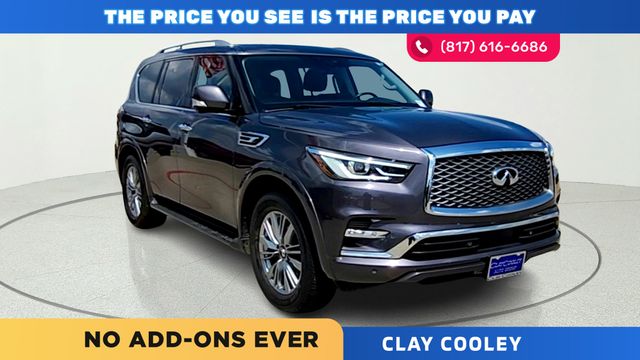 Anthracite Gray 2024 INFINITI QX80 SUV / Crossover All-Wheel Drive 7-Speed Automatic