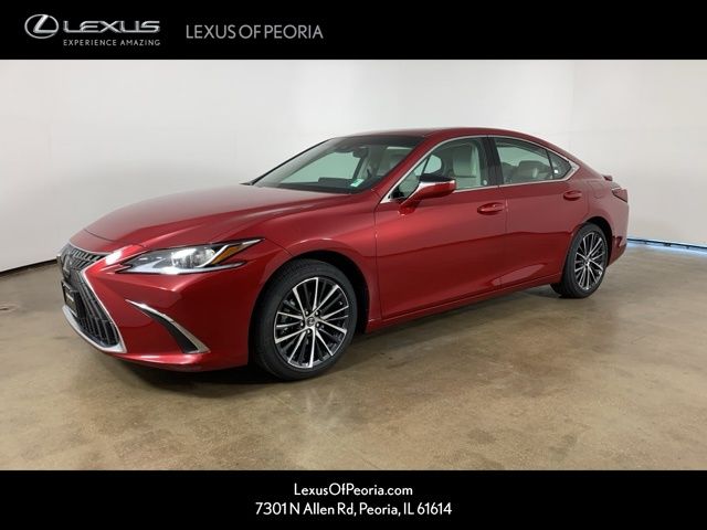 Matador Red Mica 2025 Lexus ES Hybrid 300h FWD Sedan Front-Wheel Drive Continuously Variable Transmission