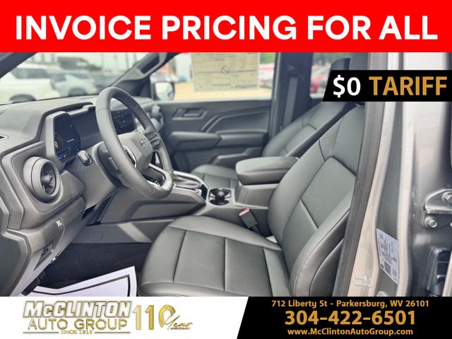 2025 Sterling Gray Metallic Chevrolet Colorado Trail Boss 4X4 Truck