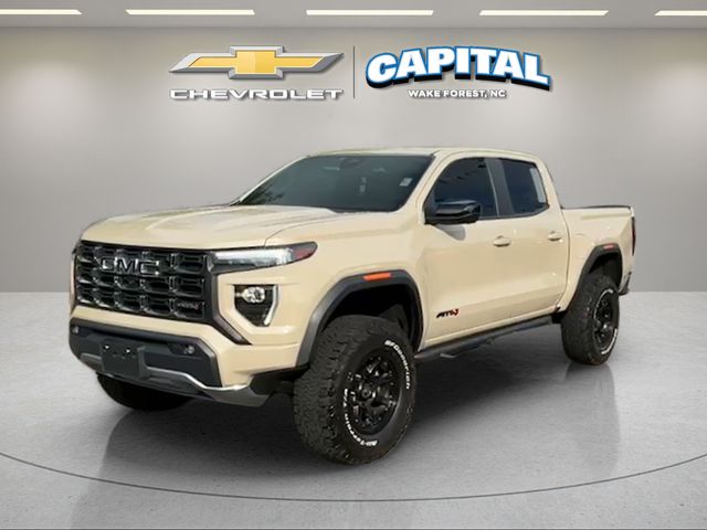 Desert Sand Metallic 2023 GMC Canyon Pickup Truck Four-Wheel Drive 8-Speed Automatic