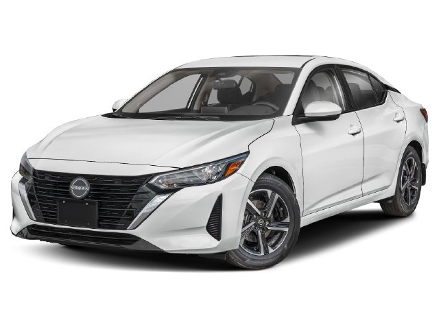 White (Fresh Powder) 2025 Nissan Sentra Sedan Front-Wheel Drive Continuously Variable Transmission
