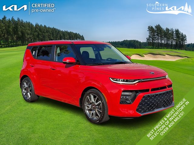 Inferno Red 2021 Kia Soul SUV / Crossover Front-Wheel Drive 7-Speed Automatic