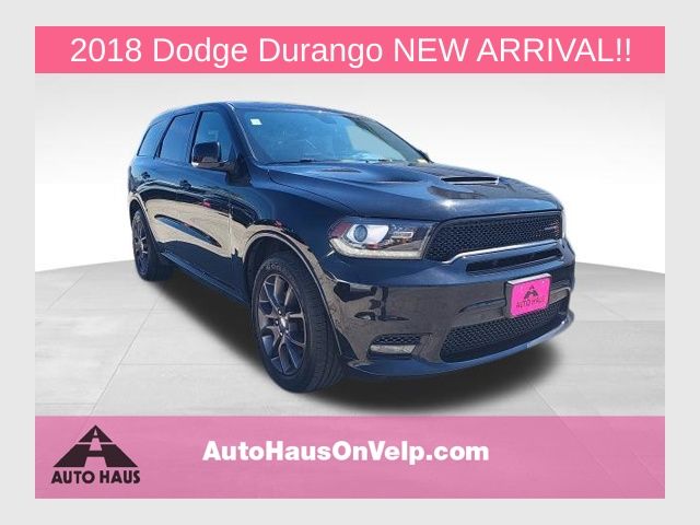 DB Black Clearcoat 2018 Dodge Durango SUV / Crossover All-Wheel Drive 8-Speed Automatic