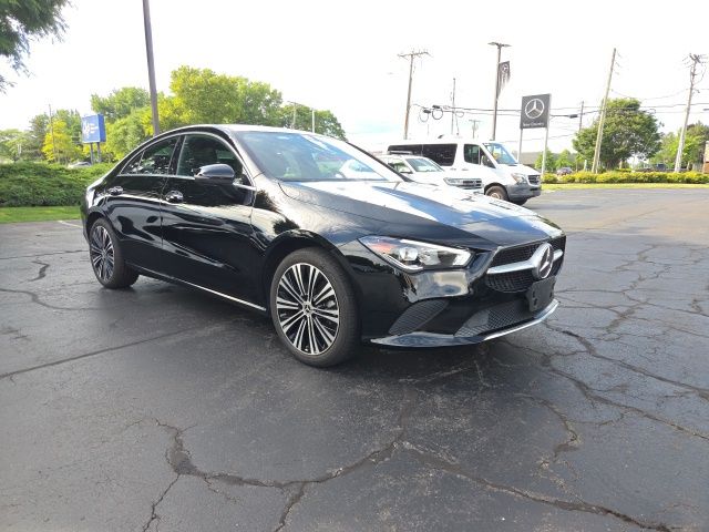 Black Metallic 2023 Mercedes-Benz CLA Coupe All-Wheel Drive 7-Speed Automatic