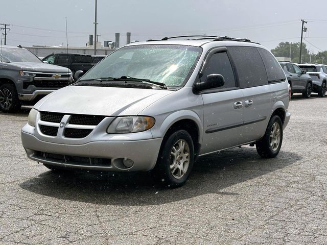Gray 2001 Dodge Caravan Minivan Front-Wheel Drive 4-Speed Automatic