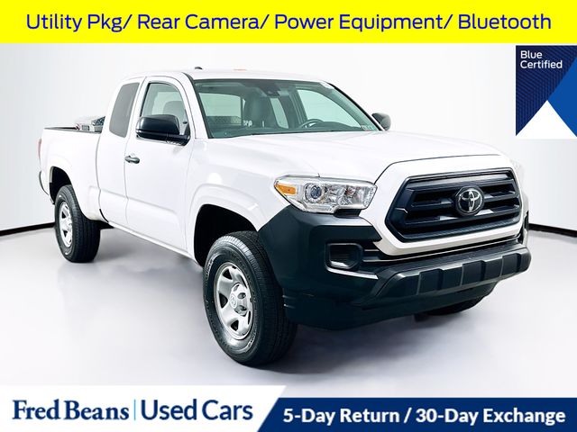 White 2022 Toyota Tacoma Pickup Truck Four-Wheel Drive 6-Speed Automatic