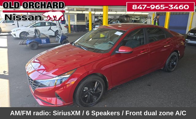 2023 Hyundai Elantra Hybrid Blue FWD