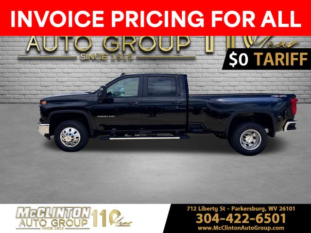 2025 Black Chevrolet Silverado 3500HD LT 4X4 Truck