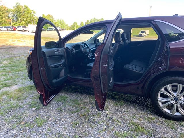 Certified Used 2022 Red Ford Titanium image 17