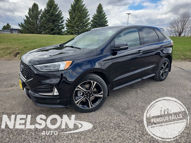 Agate Black Metallic 2020 Ford Edge ST AWD SUV / Crossover All-Wheel Drive 8-Speed Automatic